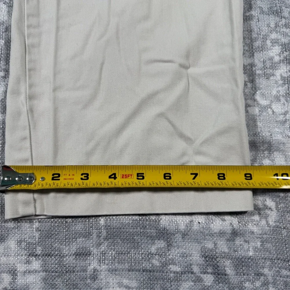 Polo Ralph Lauren Andrew Pant Mens 40x32 Khaki Tan Pleated Chino Cotton Trousers